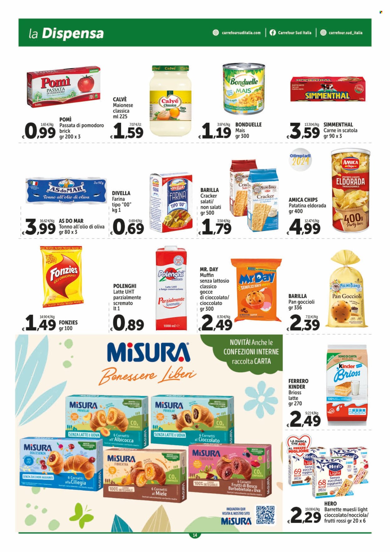 Volantino Carrefour - 4/7/2024 - 17/7/2024. Pagina 14