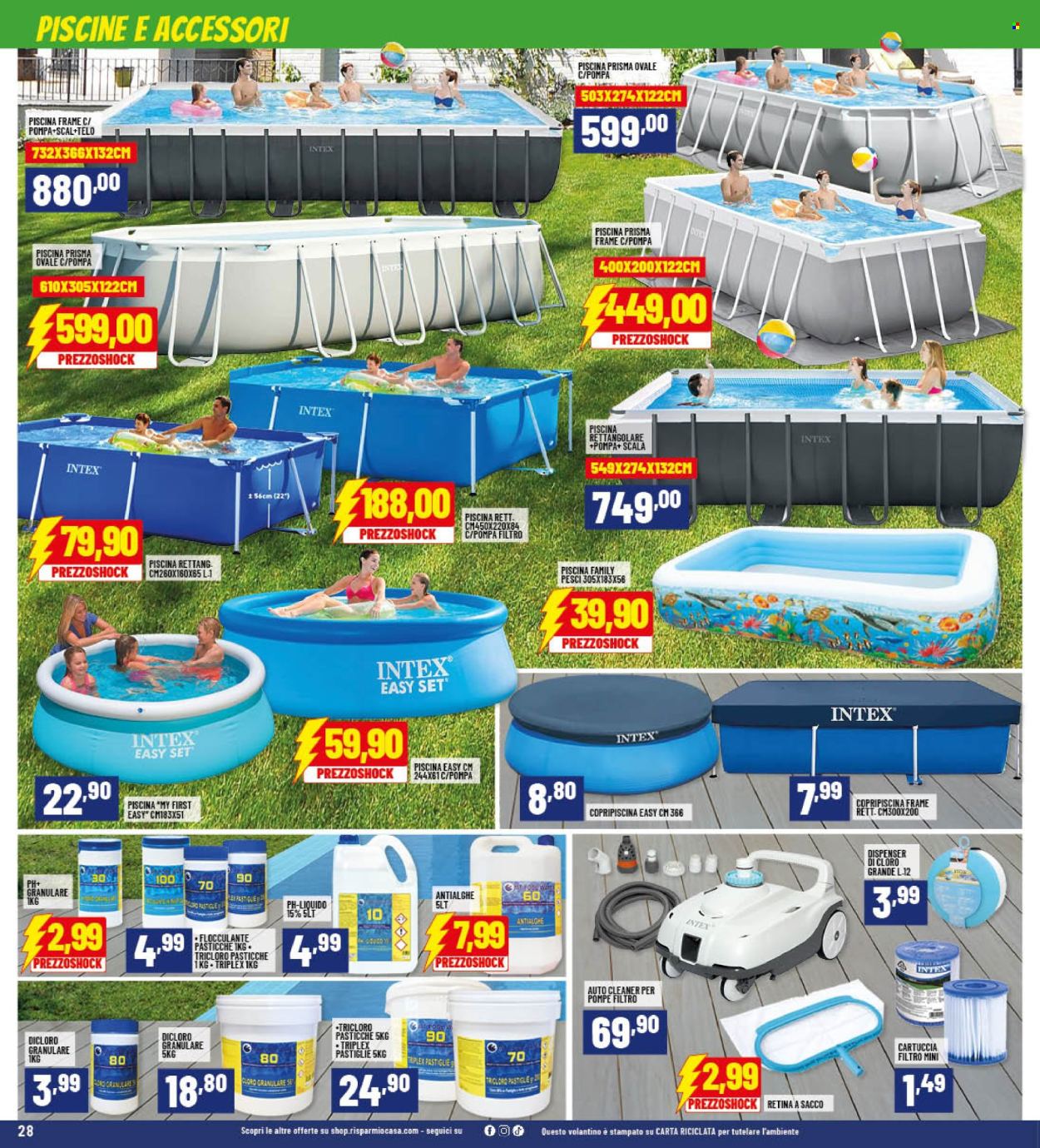Volantino Risparmio Casa Megastore - 6/7/2024 - 21/7/2024. Pagina 28