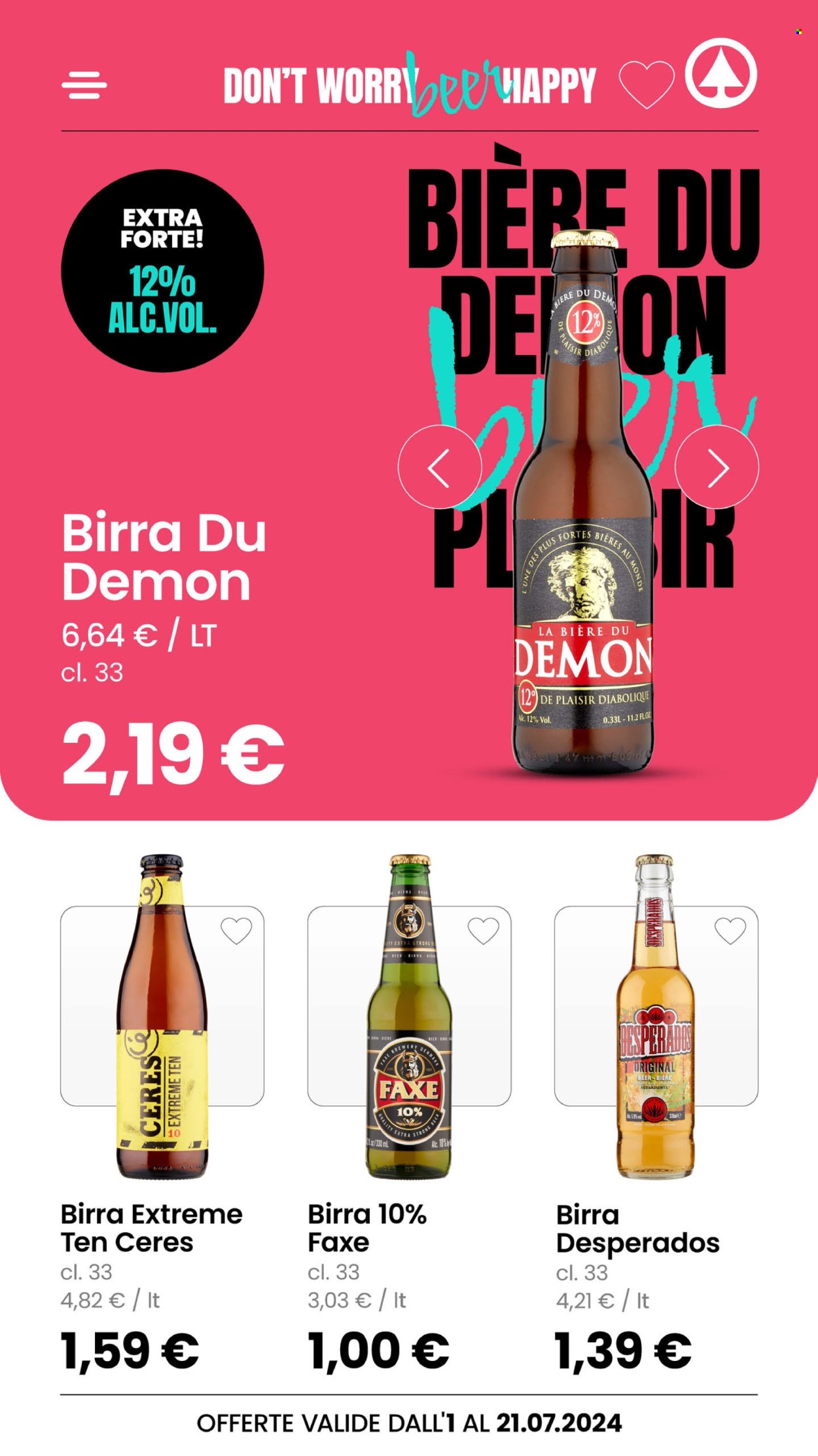 Volantino Eurospar - 1/7/2024 - 21/7/2024. Pagina 6