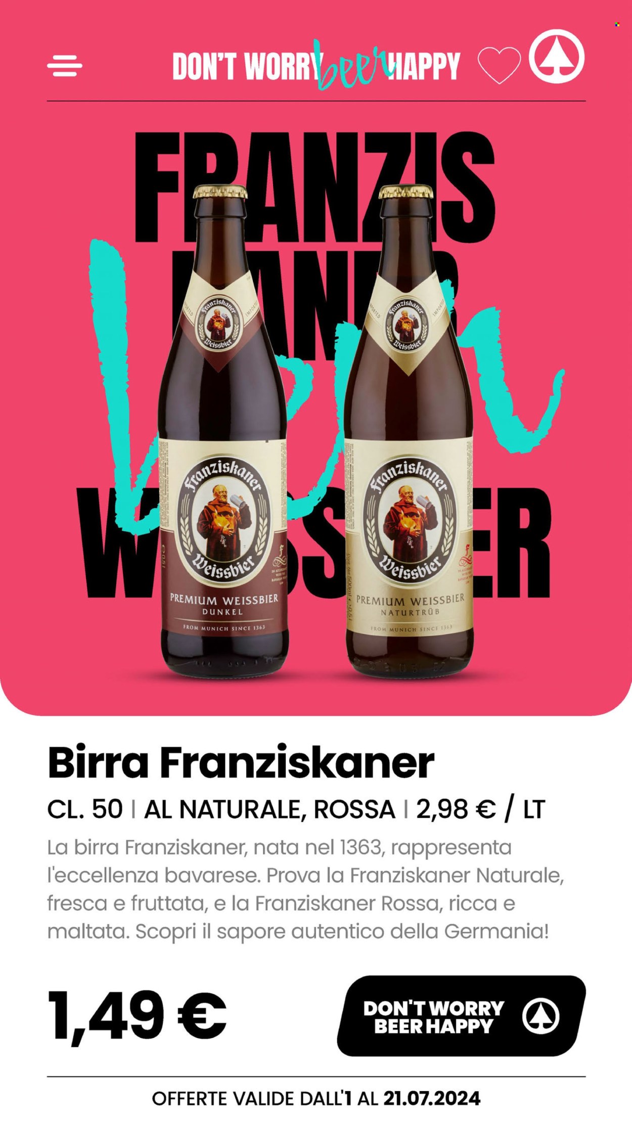 Volantino Eurospar - 1/7/2024 - 21/7/2024. Pagina 9