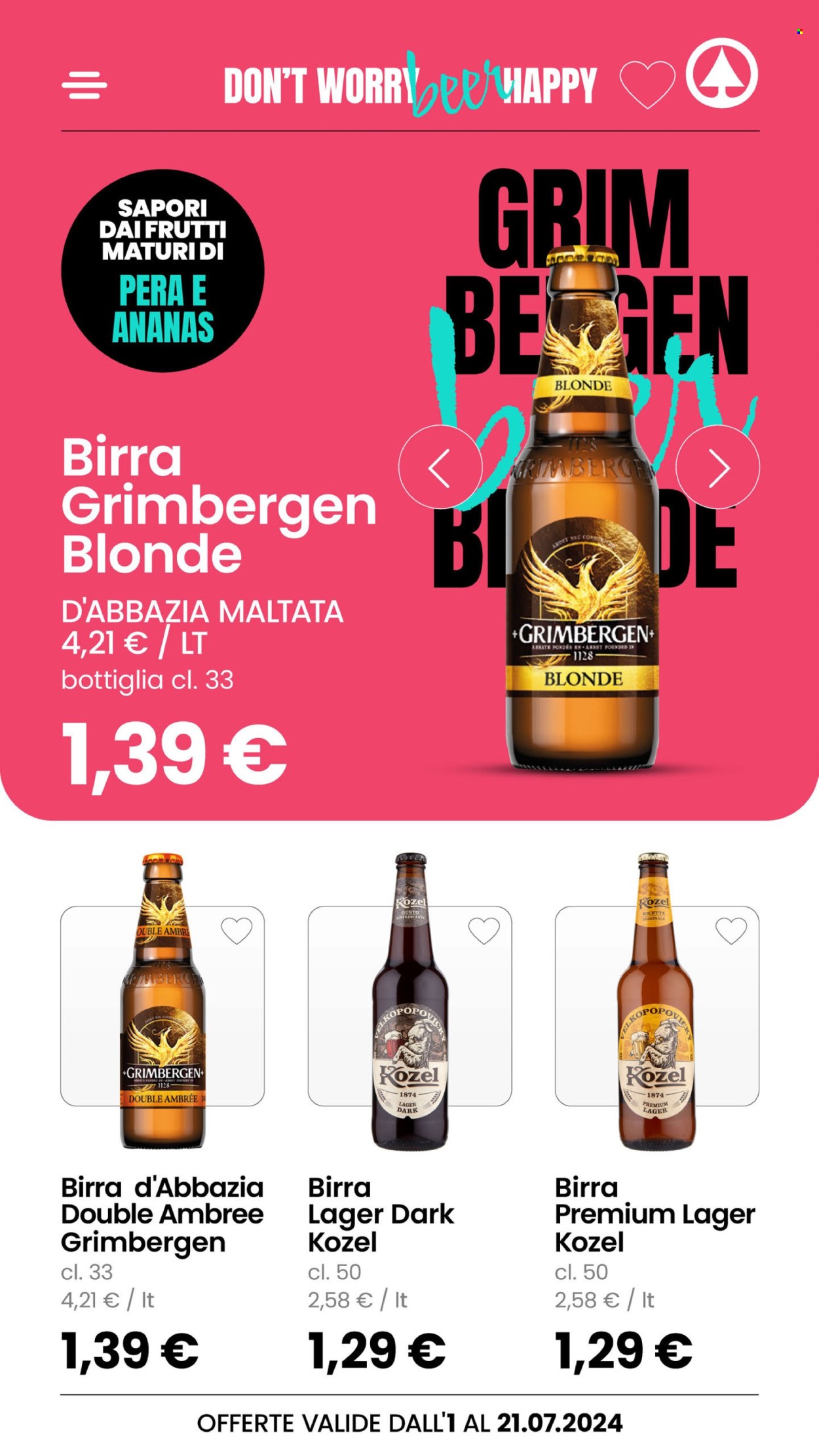 Volantino Eurospar - 1/7/2024 - 21/7/2024. Pagina 12