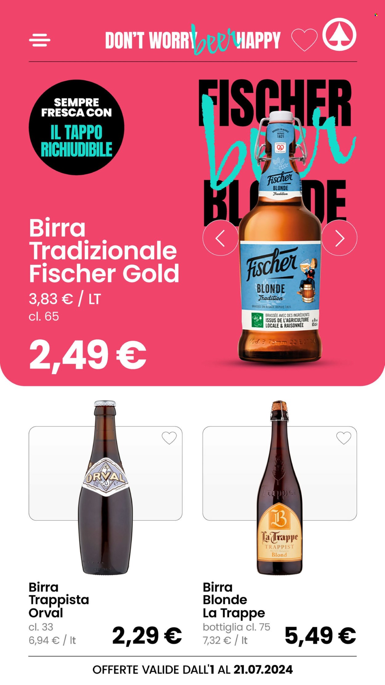 Volantino Eurospar - 1/7/2024 - 21/7/2024. Pagina 14