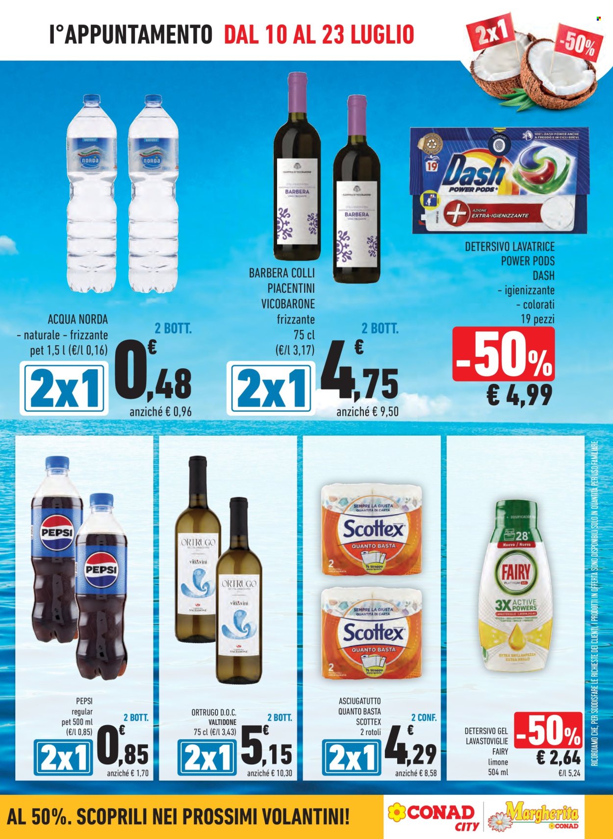 Volantino Margherita Conad - 10/7/2024 - 23/7/2024. Pagina 3