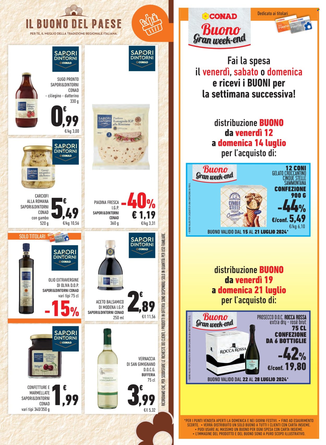 Volantino Margherita Conad - 10/7/2024 - 23/7/2024. Pagina 11
