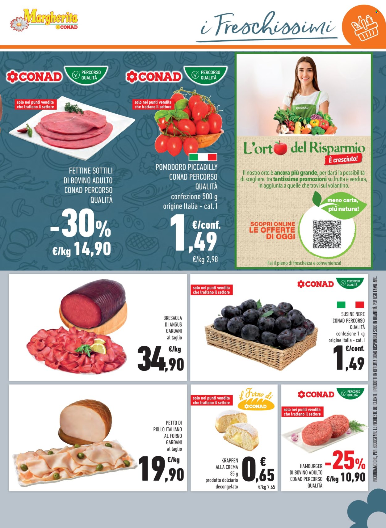 Volantino Margherita Conad - 10/7/2024 - 23/7/2024. Pagina 13