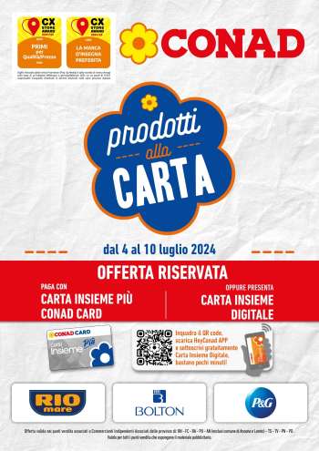 Volantino Conad - 4/7/2024 - 10/7/2024.