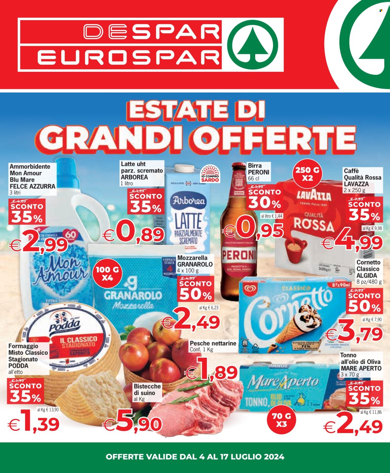 Volantino Despar - 4/7/2024 - 17/7/2024. Pagina 1