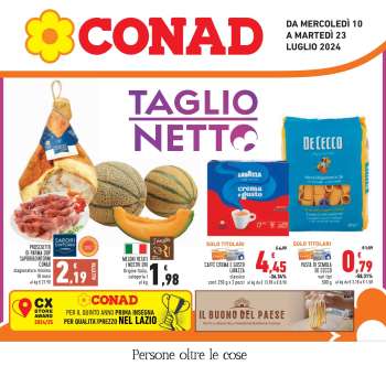Volantino Conad - 10/7/2024 - 23/7/2024.