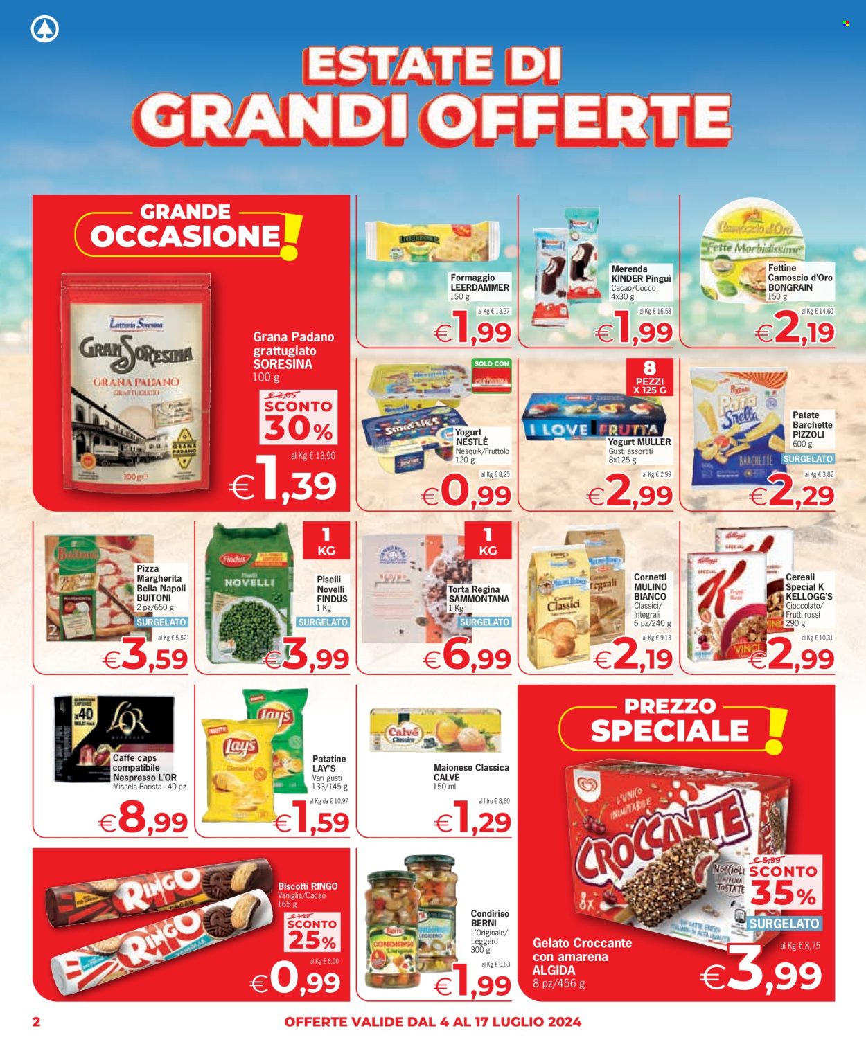 Volantino Eurospar - 4/7/2024 - 17/7/2024. Pagina 2