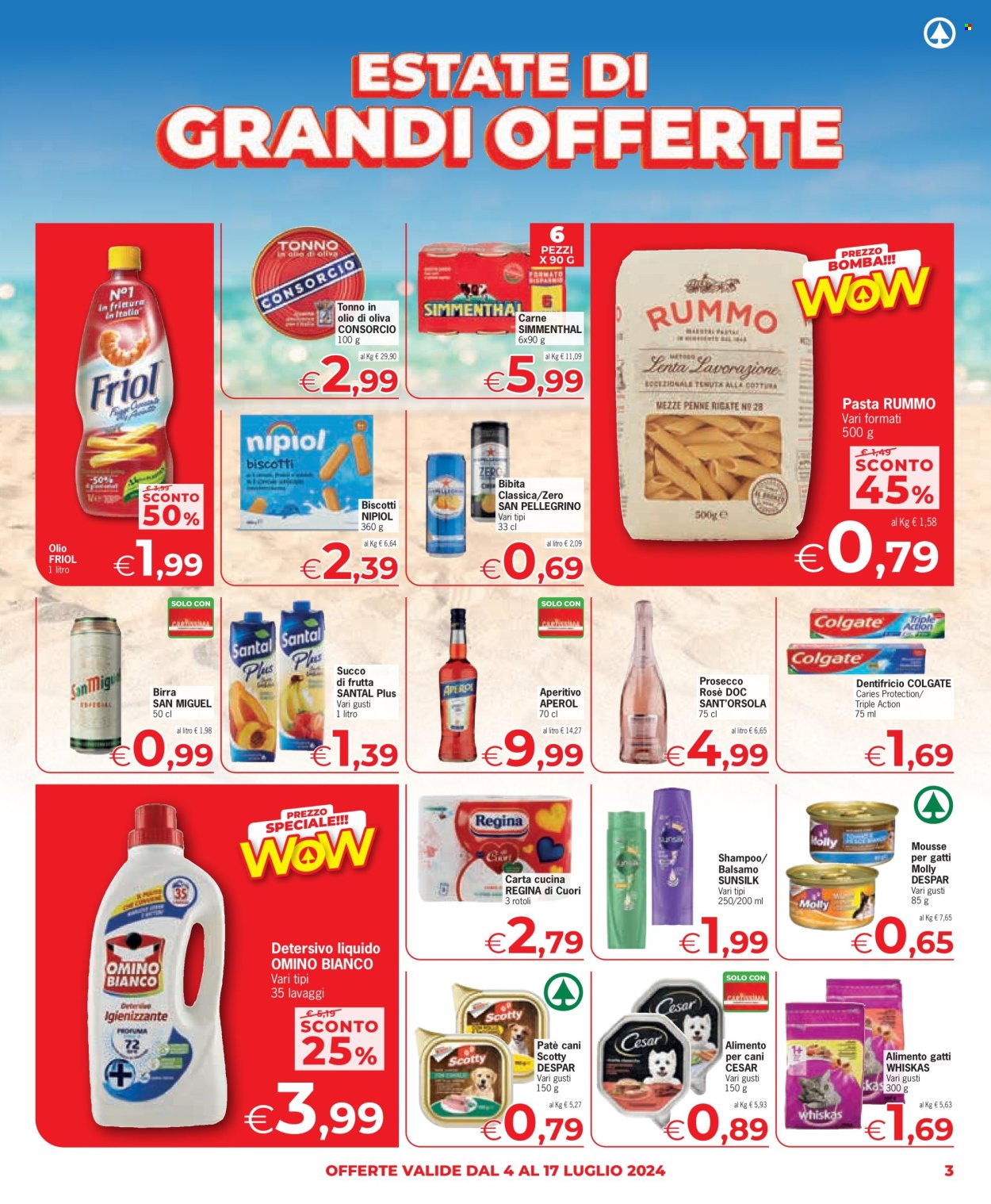 Leták Eurospar - 4.7.2024 - 17.7.2024. Strana 3