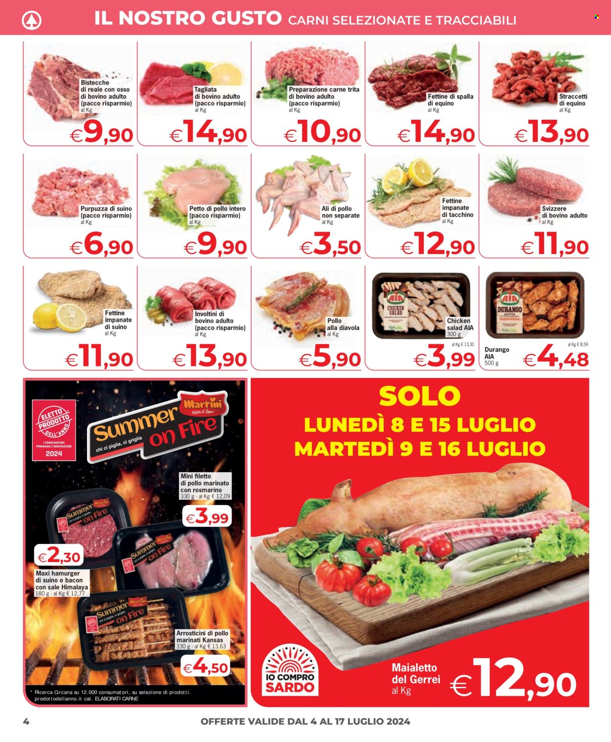 Leták Eurospar - 4.7.2024 - 17.7.2024. Strana 4