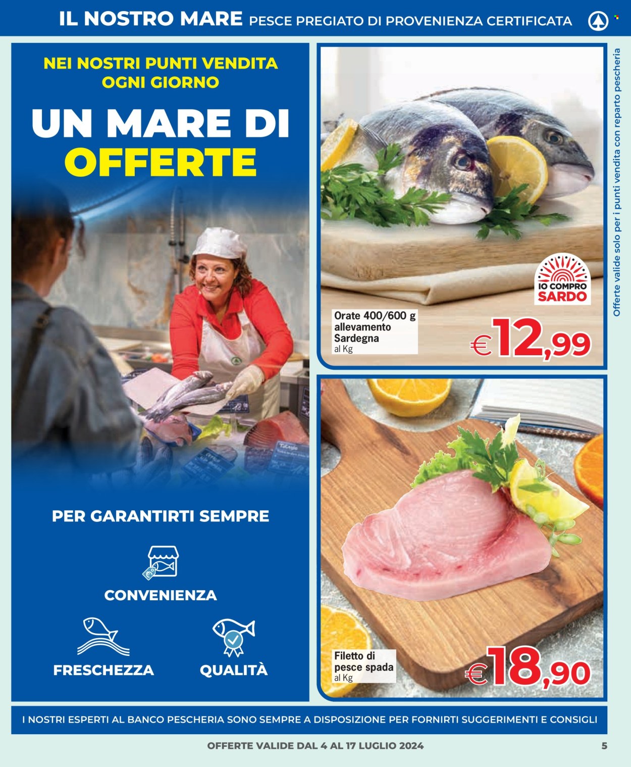 Volantino Eurospar - 4/7/2024 - 17/7/2024. Pagina 5