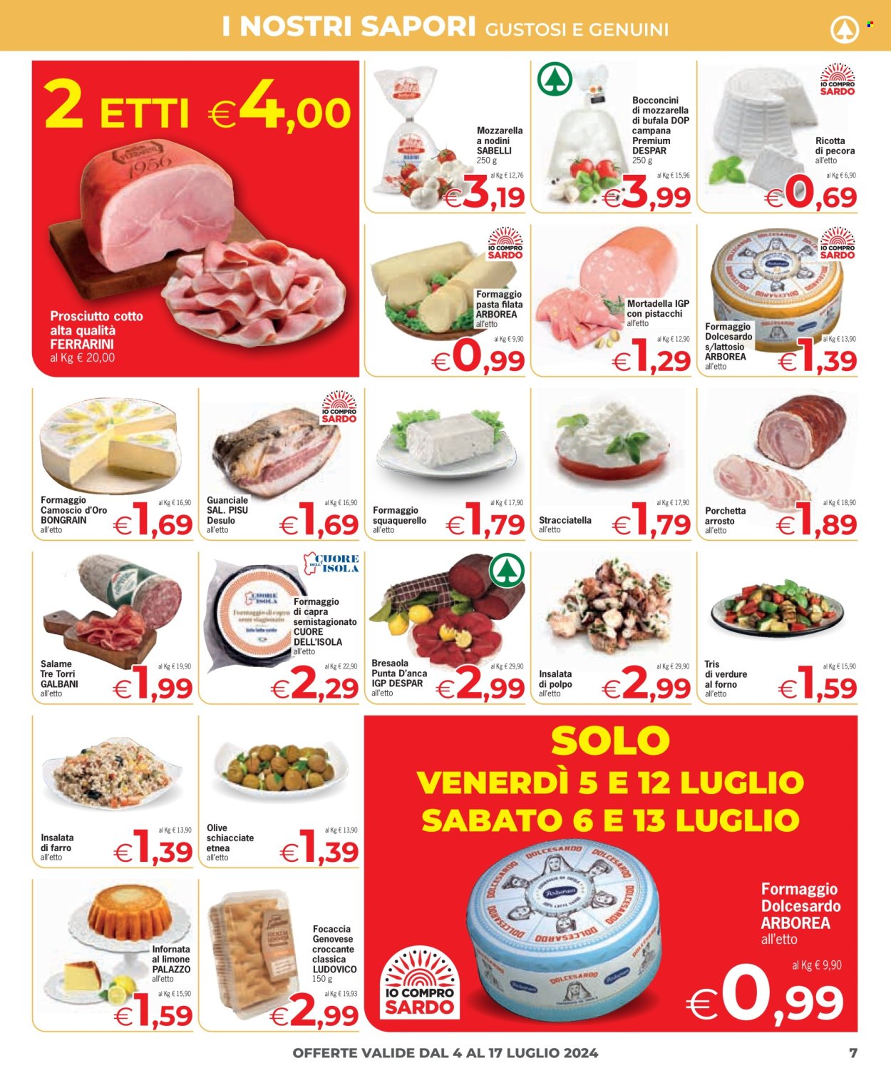 Volantino Eurospar - 4/7/2024 - 17/7/2024. Pagina 7