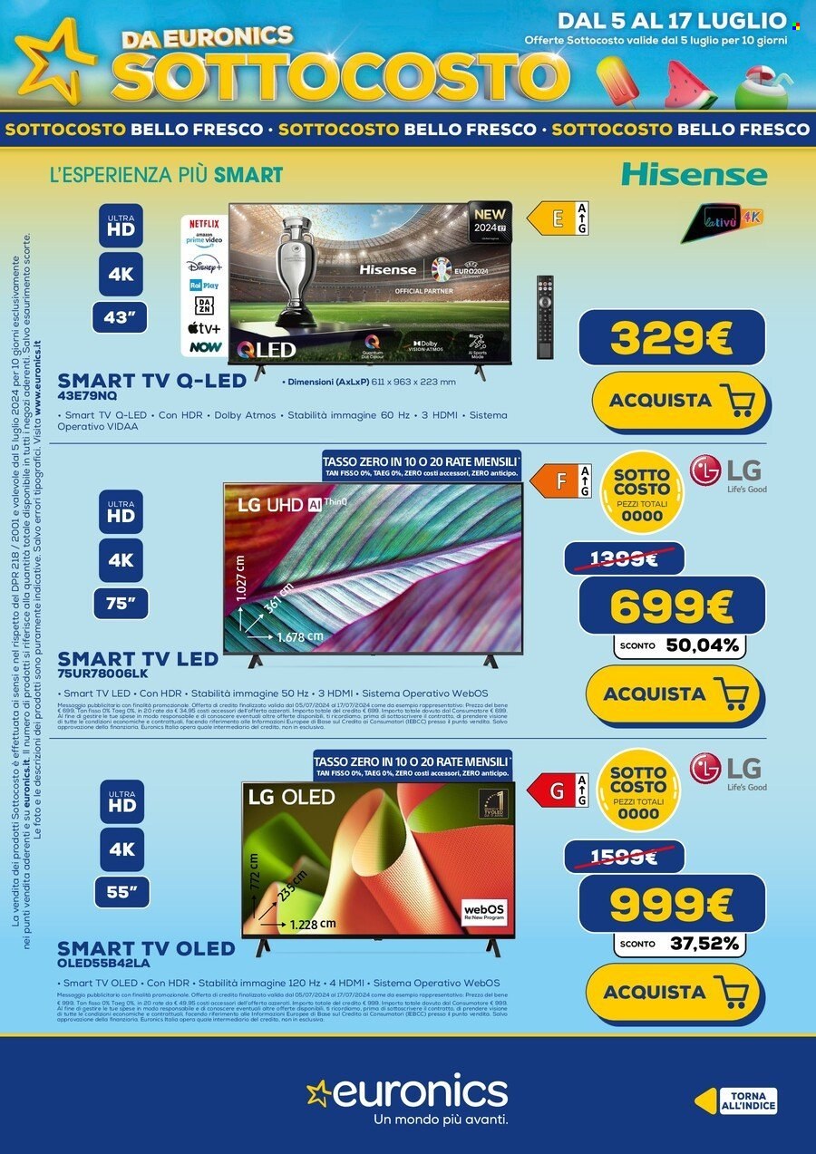 Leták Euronics - 5.7.2024 - 17.7.2024. Strana 4