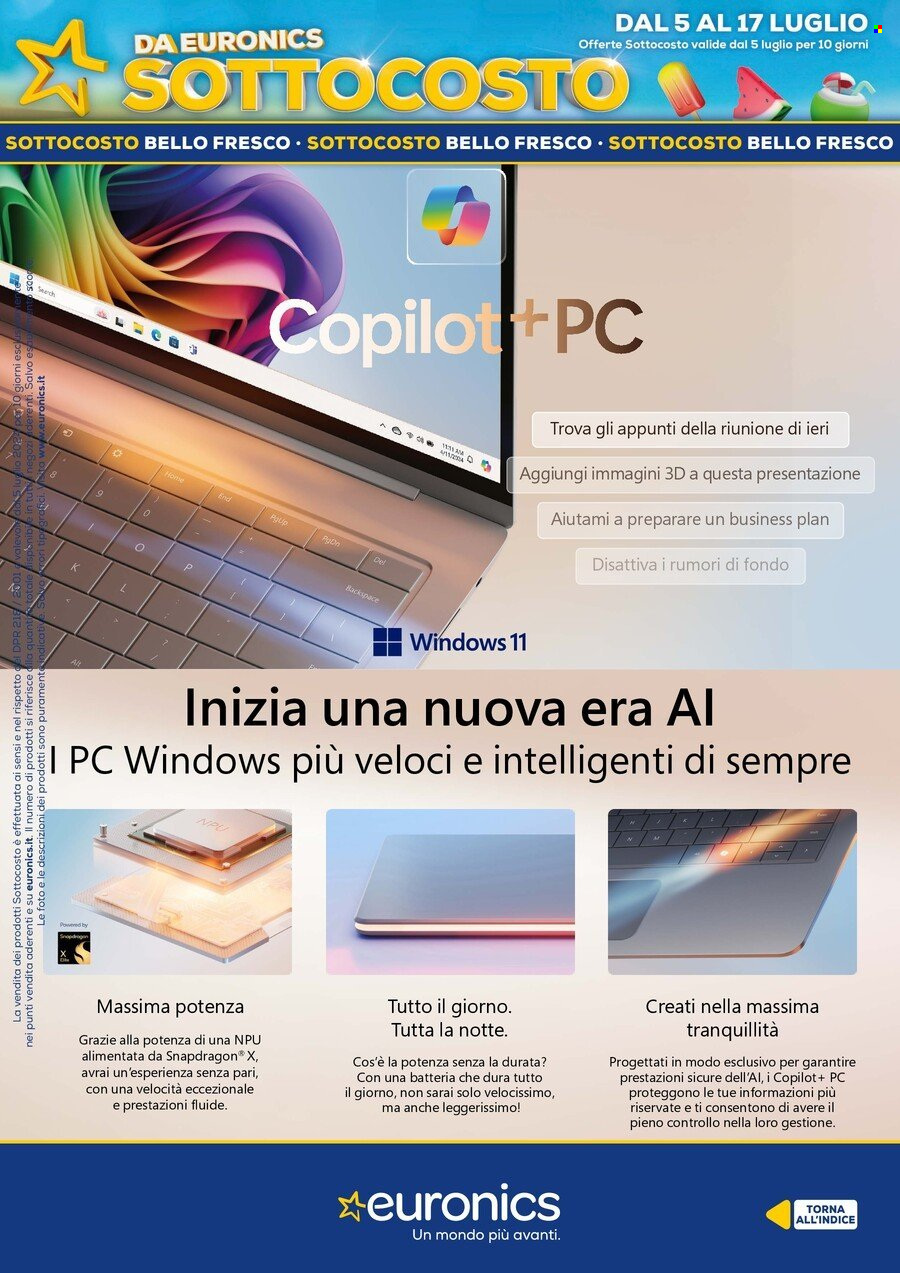 Volantino Euronics - 5/7/2024 - 17/7/2024. Pagina 8