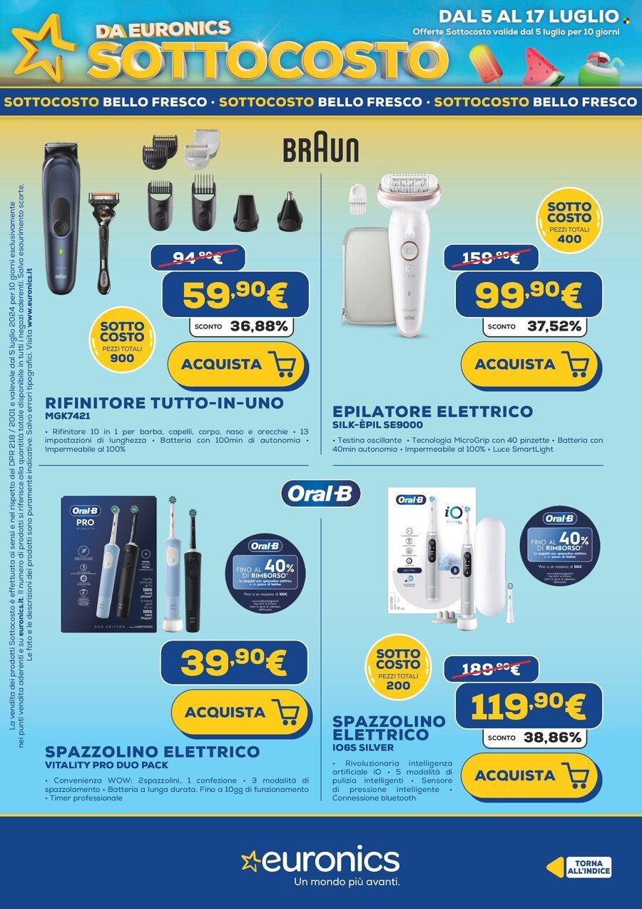 Volantino Euronics - 5/7/2024 - 17/7/2024. Pagina 32
