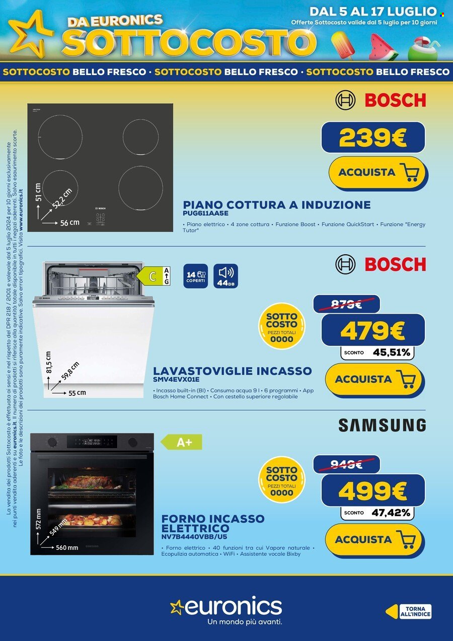 Volantino Euronics - 5/7/2024 - 17/7/2024. Pagina 39