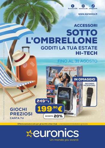Volantino Euronics - 1/7/2024 - 31/8/2024.