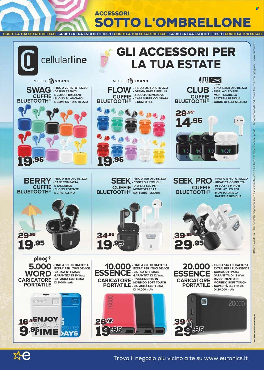 Volantino Euronics - 1/7/2024 - 31/8/2024. Pagina 20