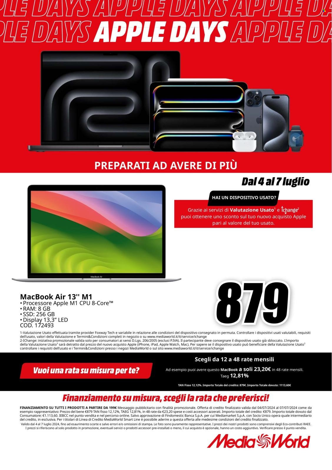 Volantino MediaWorld - 4/7/2024 - 7/7/2024. Pagina 10