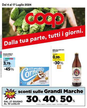 Volantino Coop - 4/7/2024 - 17/7/2024.