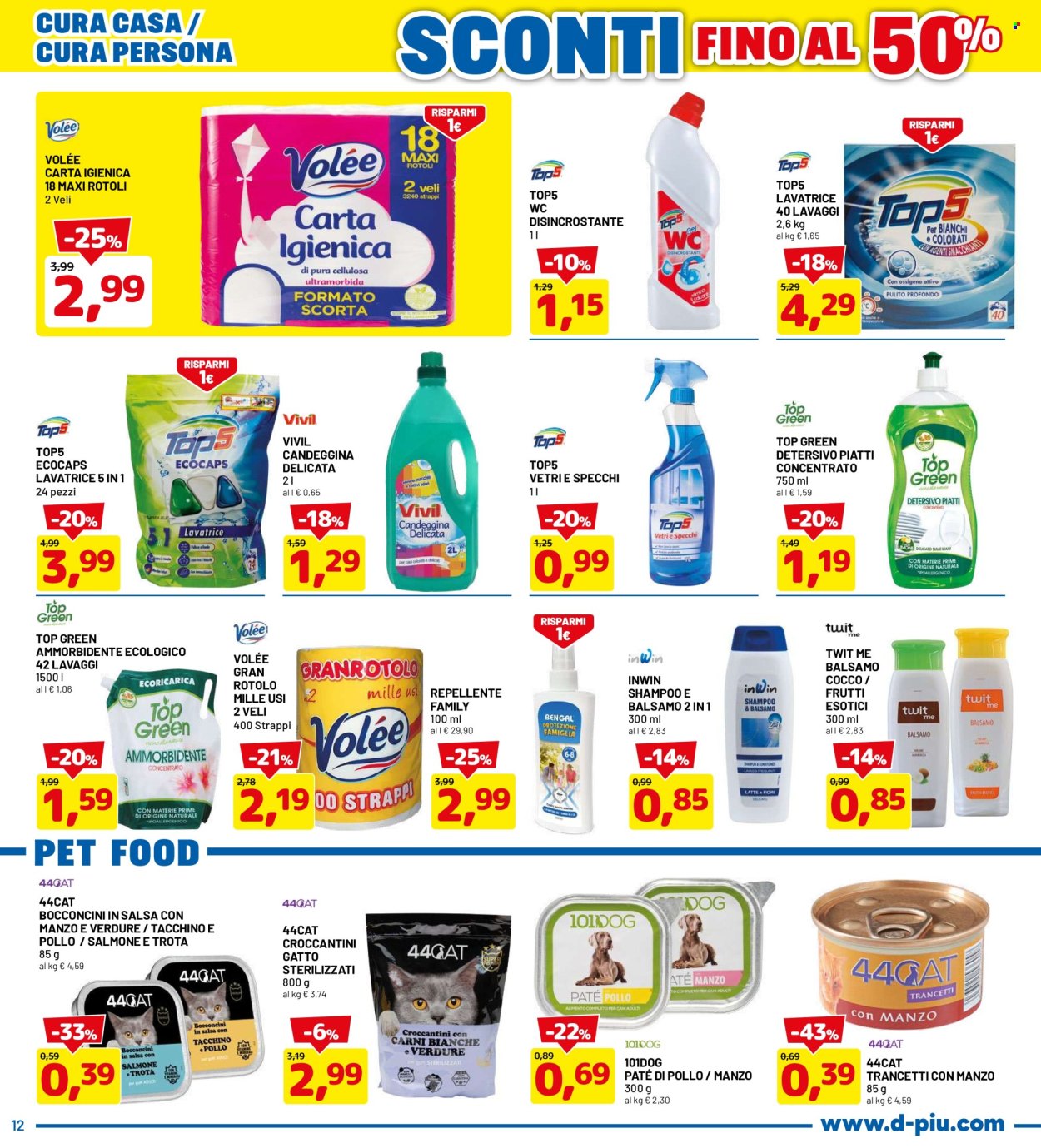 Volantino Dpiù - 8/7/2024 - 21/7/2024. Pagina 12