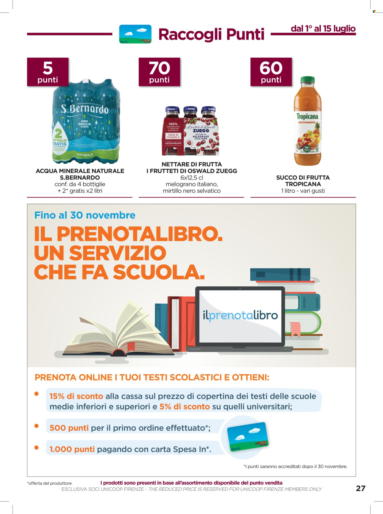 Volantino Coop - 3/7/2024 - 16/7/2024. Pagina 27