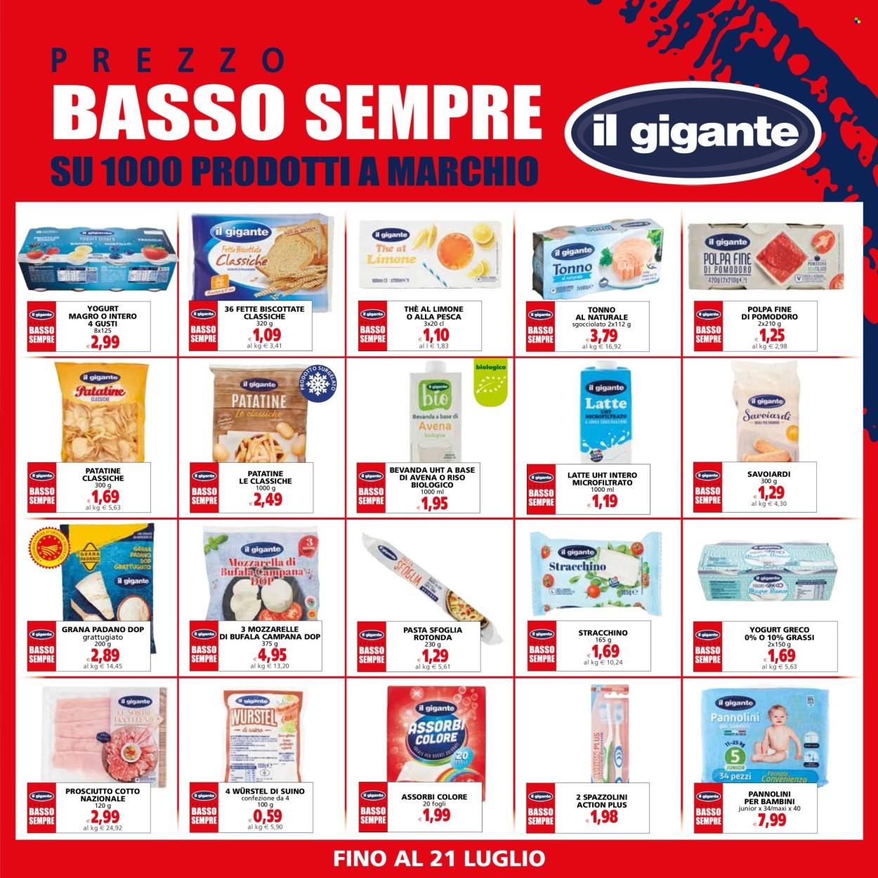 Volantino Il Gigante - 7/7/2024 - 21/7/2024. Pagina 7