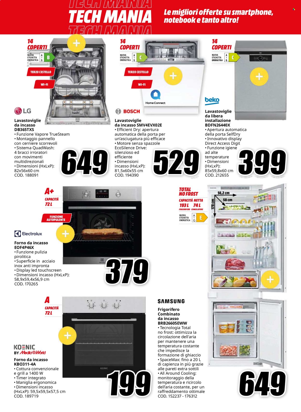 Volantino MediaWorld - 8/7/2024 - 18/7/2024. Pagina 26