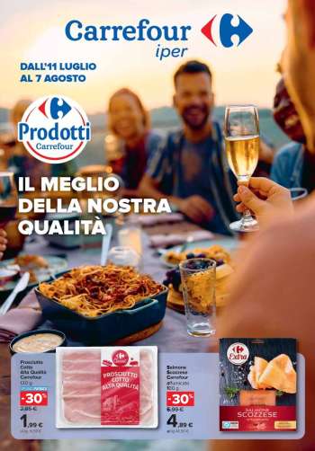 Volantino Carrefour - 11/7/2024 - 7/8/2024.