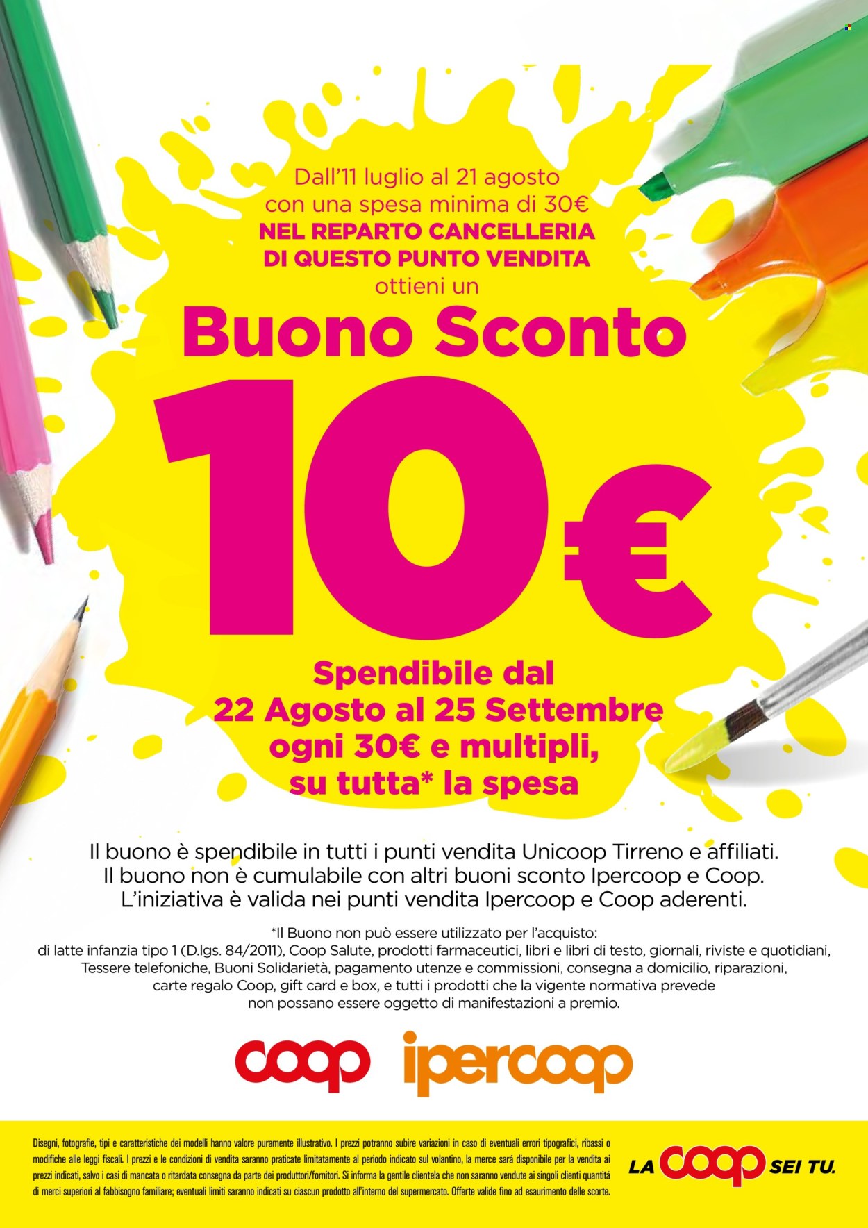 Volantino Coop - 11/7/2024 - 16/10/2024. Pagina 44