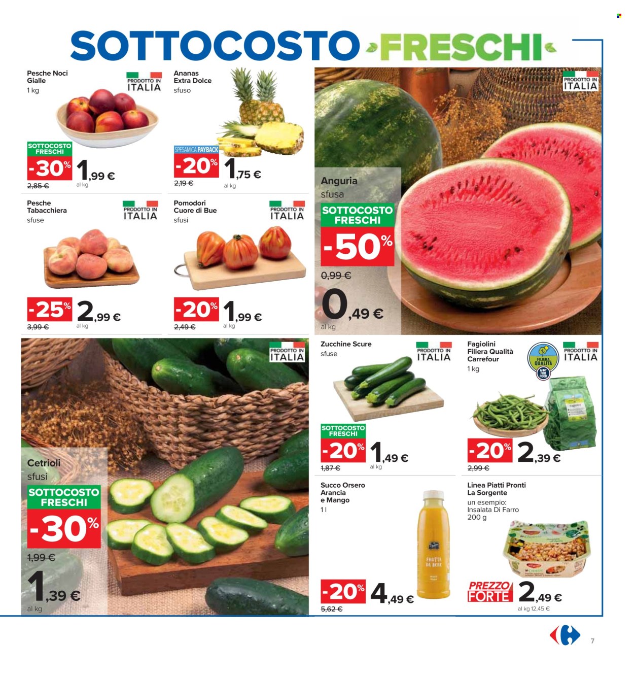 Volantino Carrefour - 11/7/2024 - 24/7/2024. Pagina 7