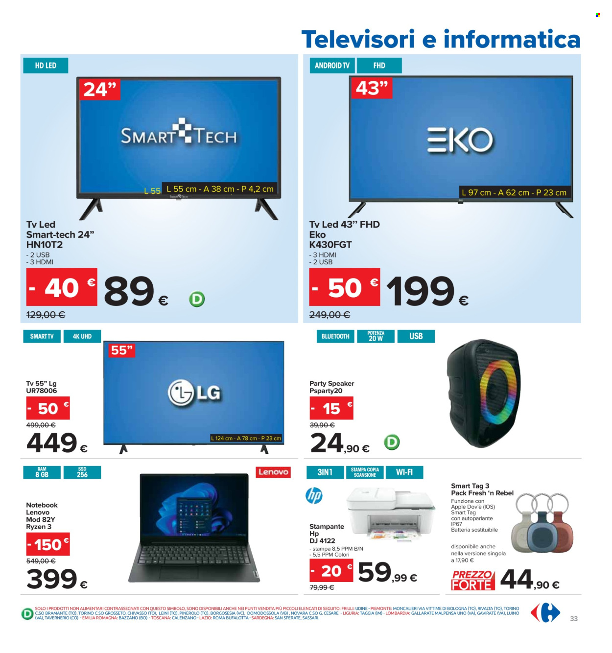 Volantino Carrefour - 11/7/2024 - 24/7/2024. Pagina 33