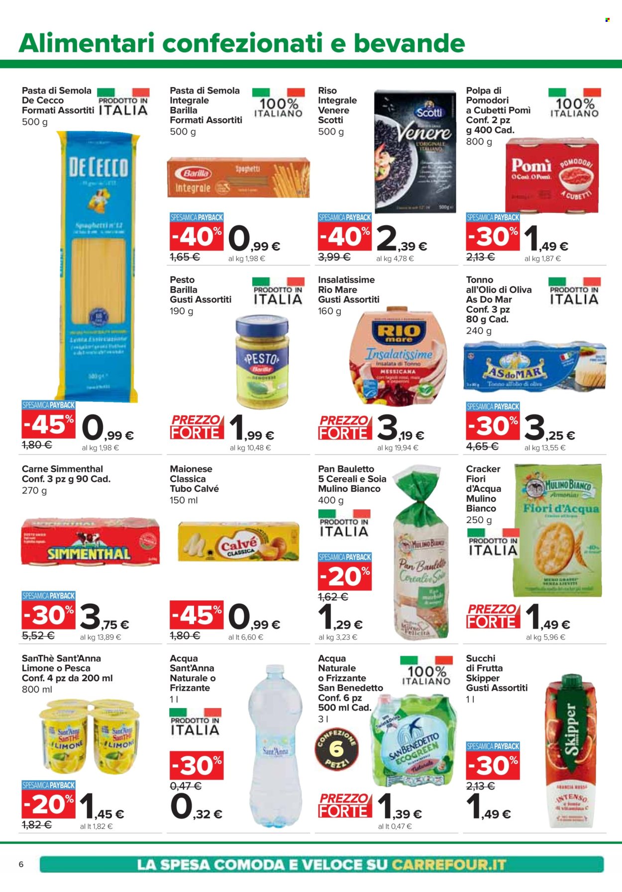 Volantino Carrefour - 11/7/2024 - 23/7/2024. Pagina 6