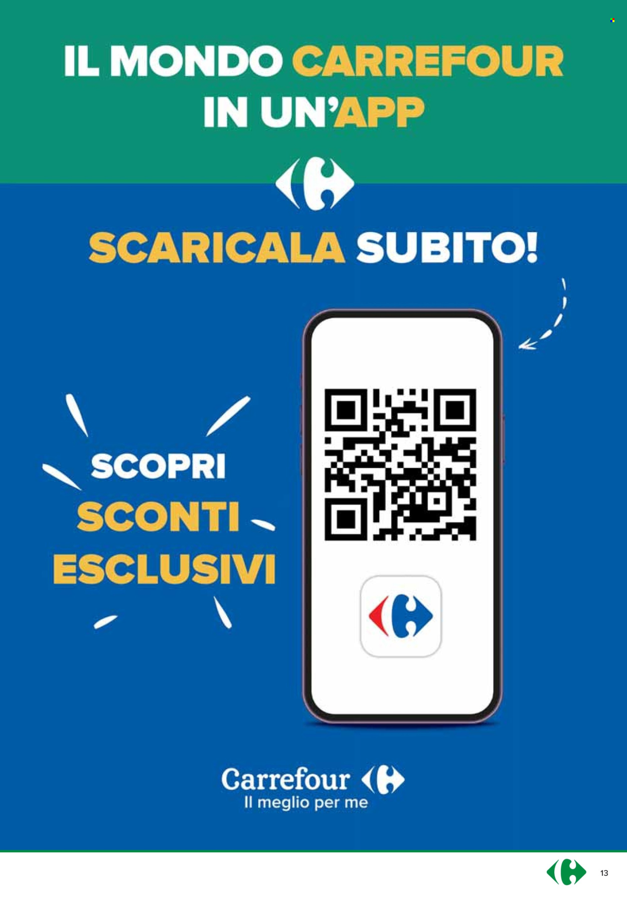Volantino Carrefour - 11/7/2024 - 23/7/2024. Pagina 13