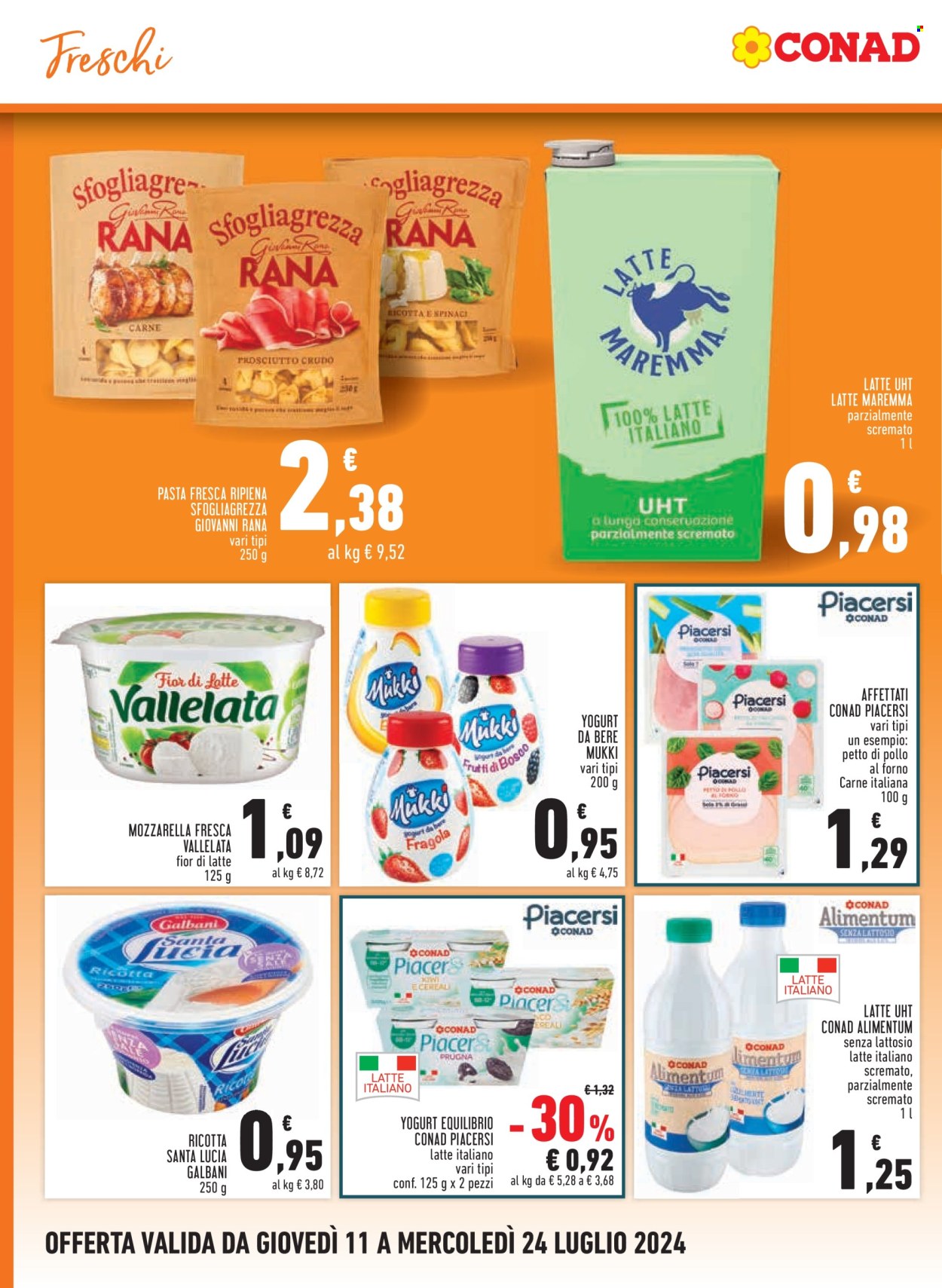 Leták Margherita Conad - 11.7.2024 - 24.7.2024. Strana 6