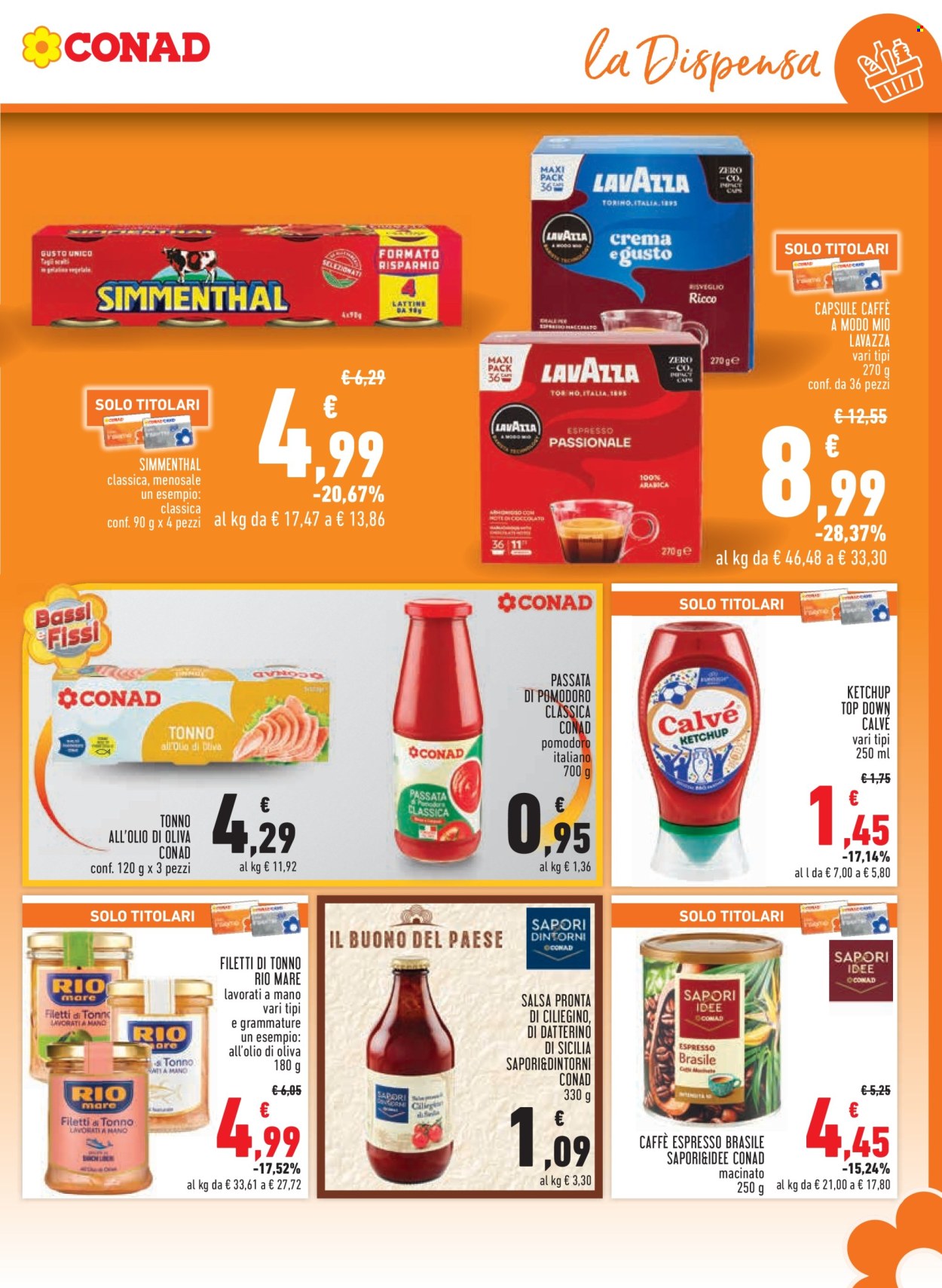 Volantino Margherita Conad - 11/7/2024 - 24/7/2024. Pagina 11