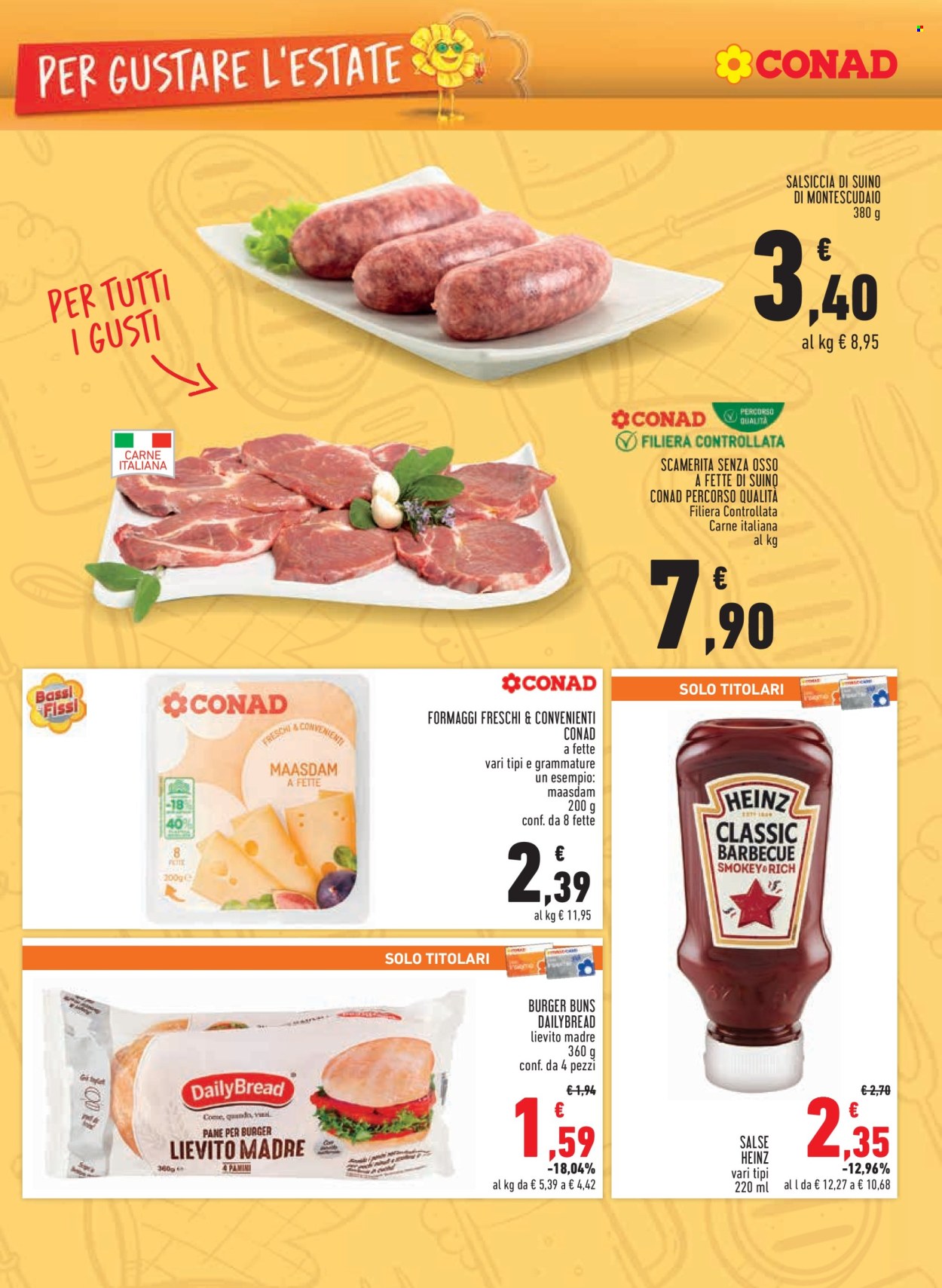 Volantino Margherita Conad - 11/7/2024 - 24/7/2024. Pagina 13