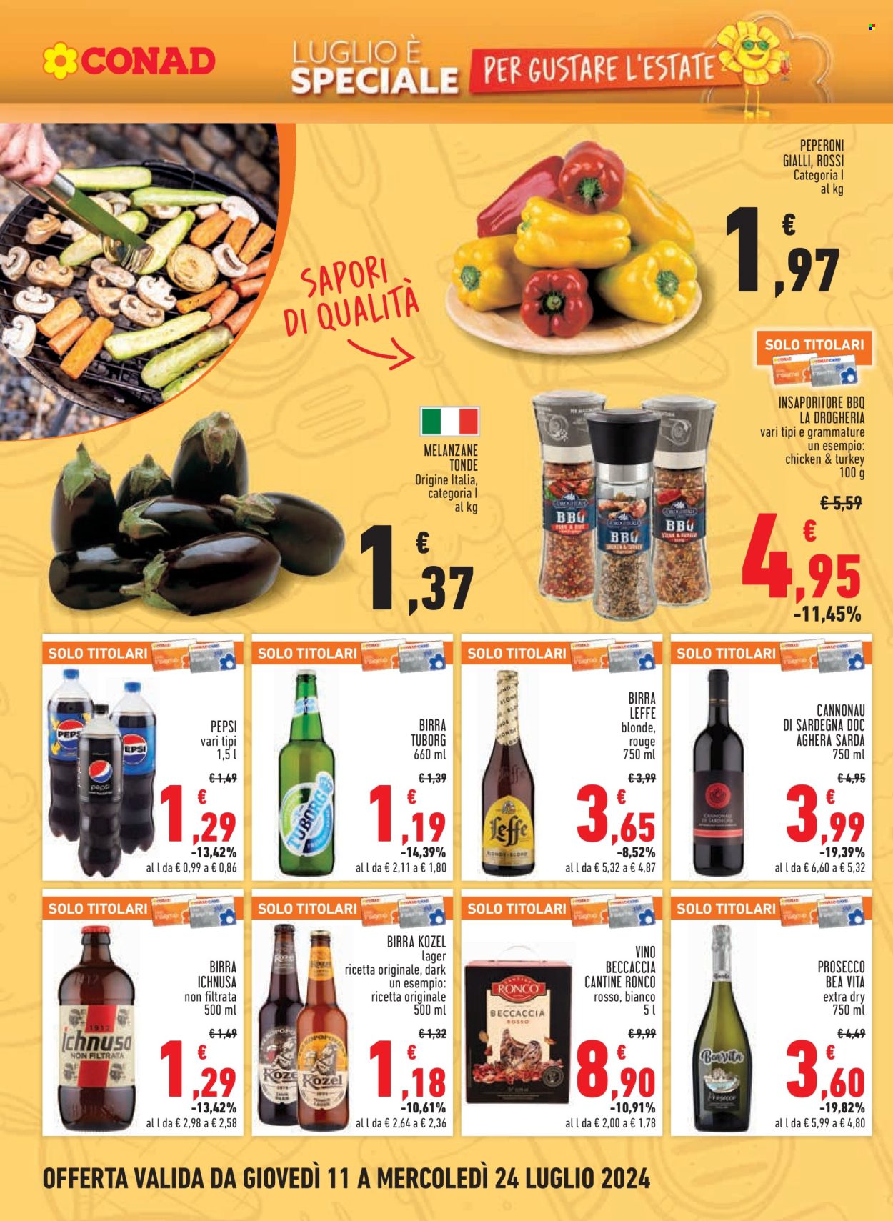 Leták Margherita Conad - 11.7.2024 - 24.7.2024. Strana 14