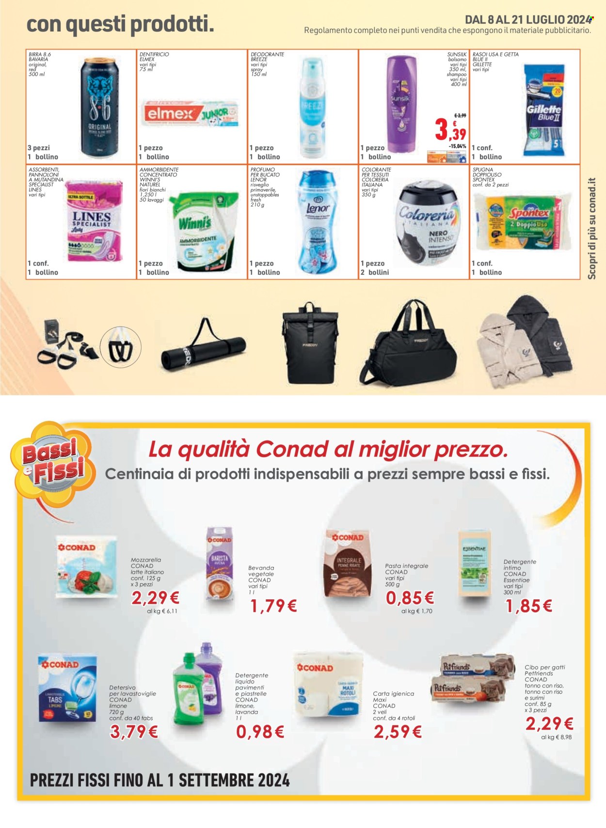 Leták Margherita Conad - 11.7.2024 - 24.7.2024. Strana 19