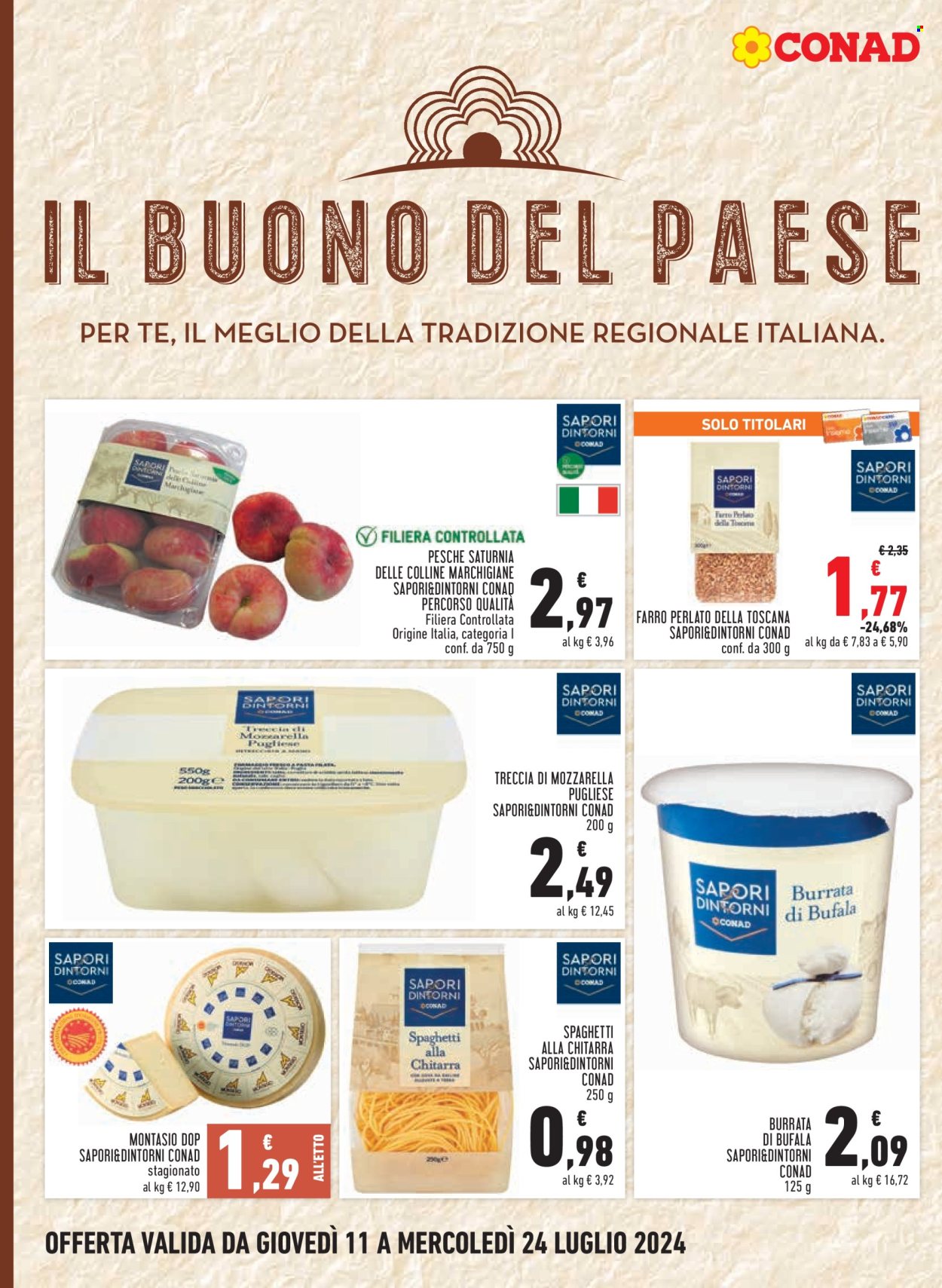 Volantino Conad - 11/7/2024 - 24/7/2024. Pagina 8