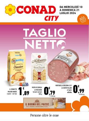 Volantino Conad City - 10/7/2024 - 21/7/2024.