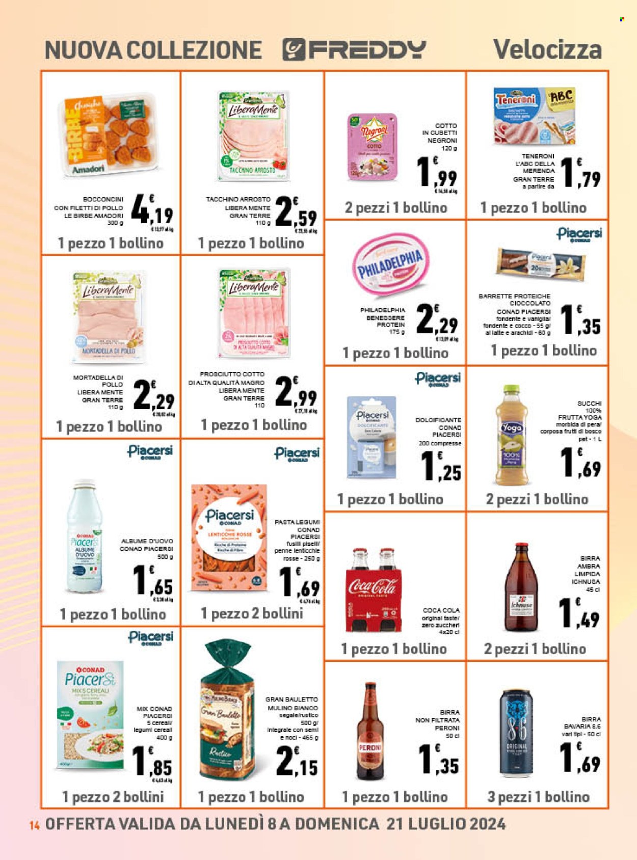 Volantino Conad City - 10/7/2024 - 21/7/2024. Pagina 14