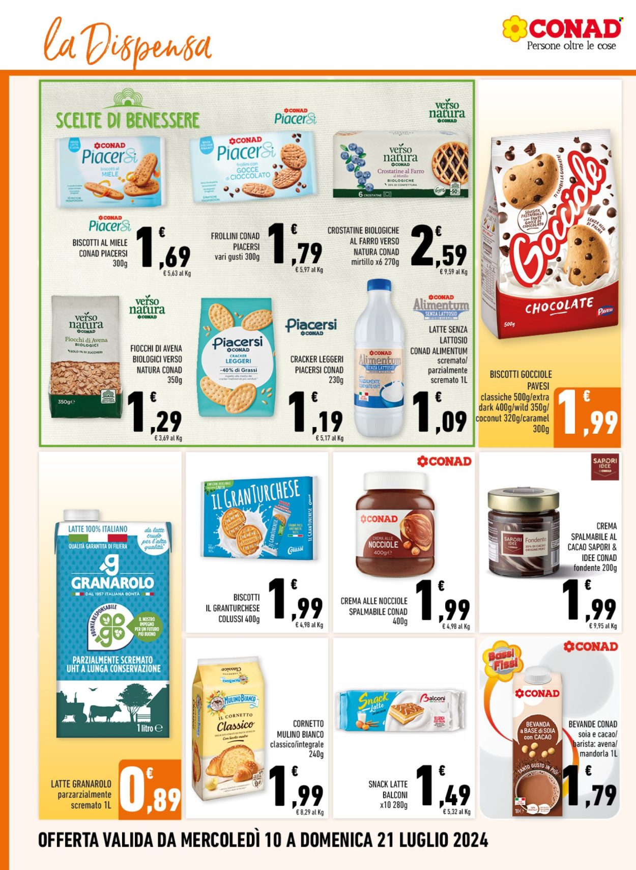 Volantino Margherita Conad - 10/7/2024 - 21/7/2024. Pagina 8
