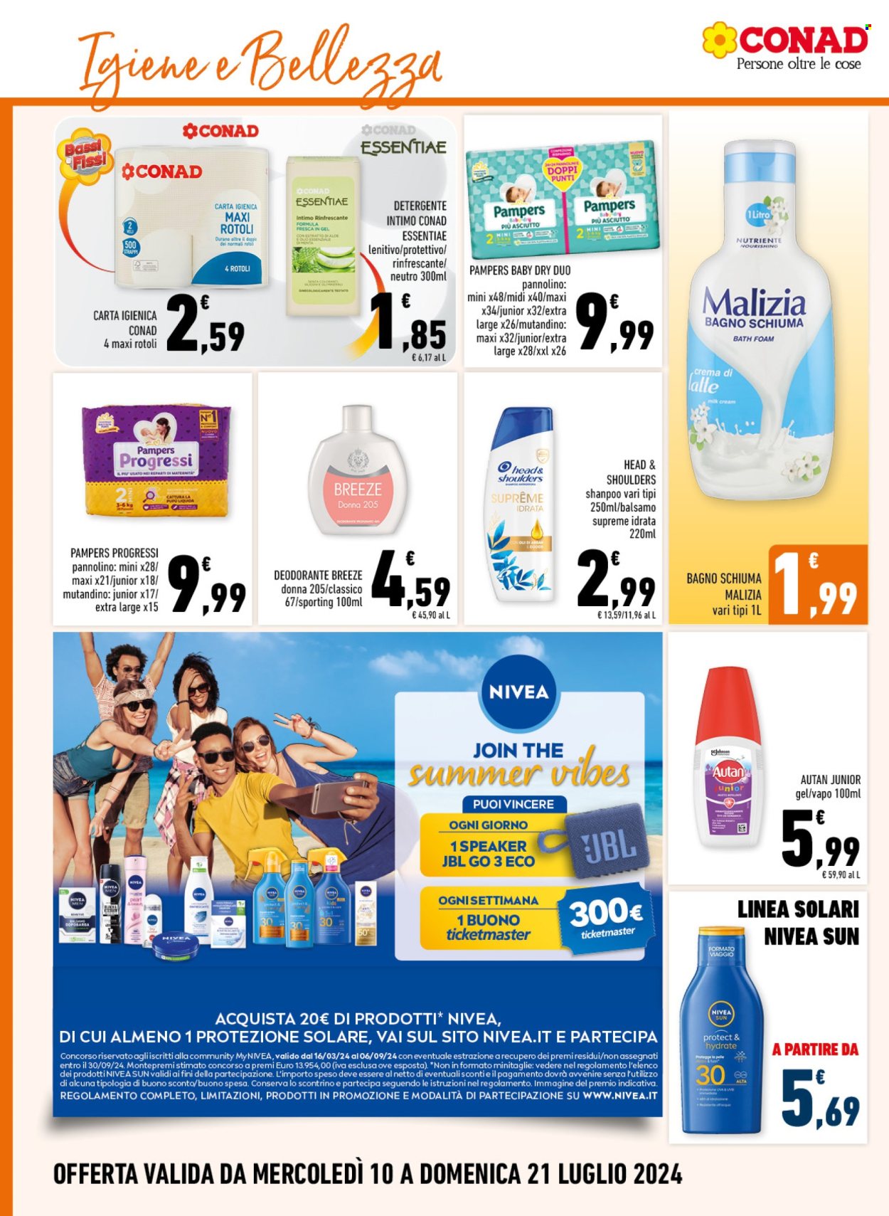 Volantino Margherita Conad - 10/7/2024 - 21/7/2024. Pagina 12