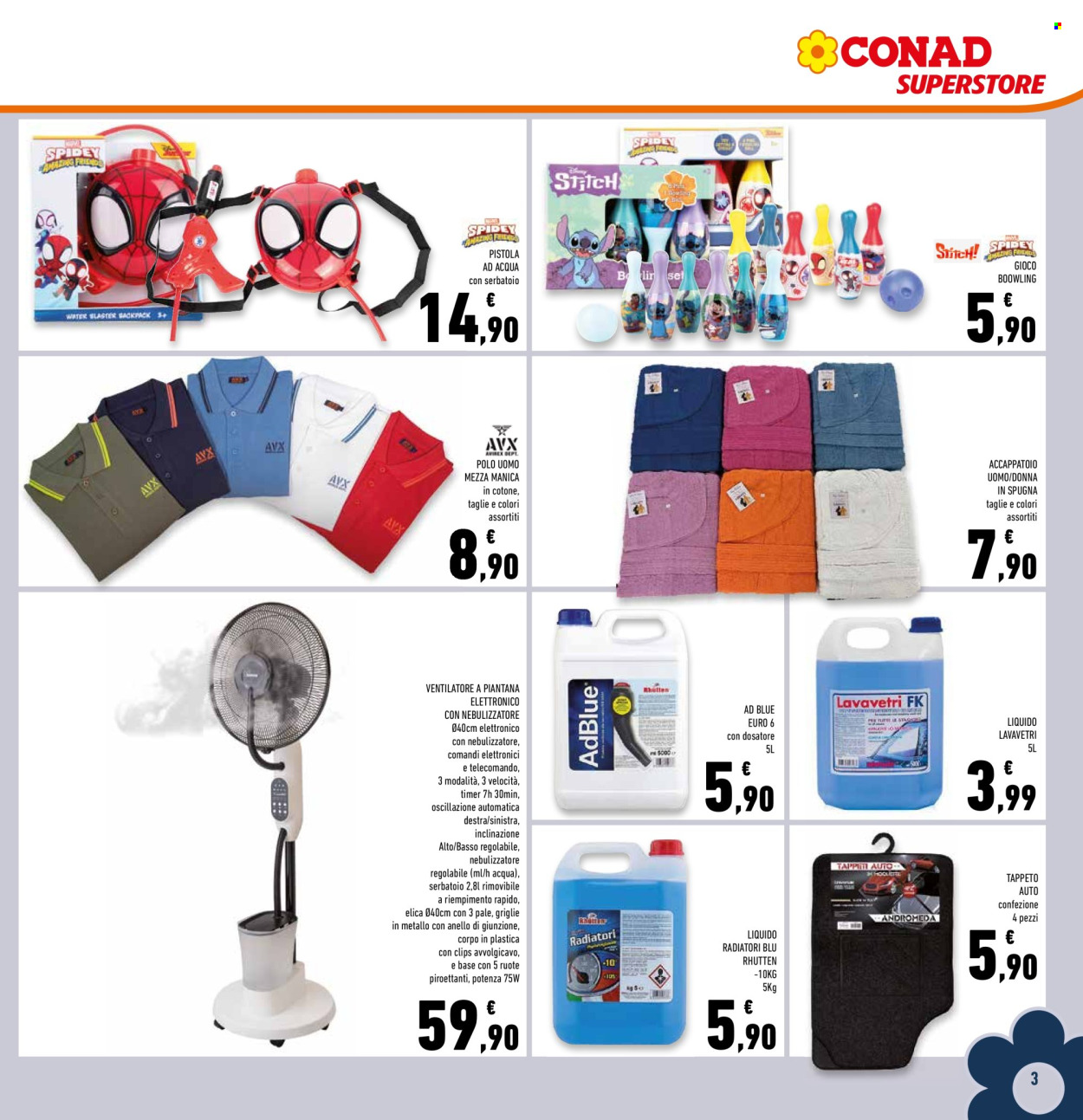 Leták Conad Superstore - 10.7.2024 - 21.7.2024. Strana 3