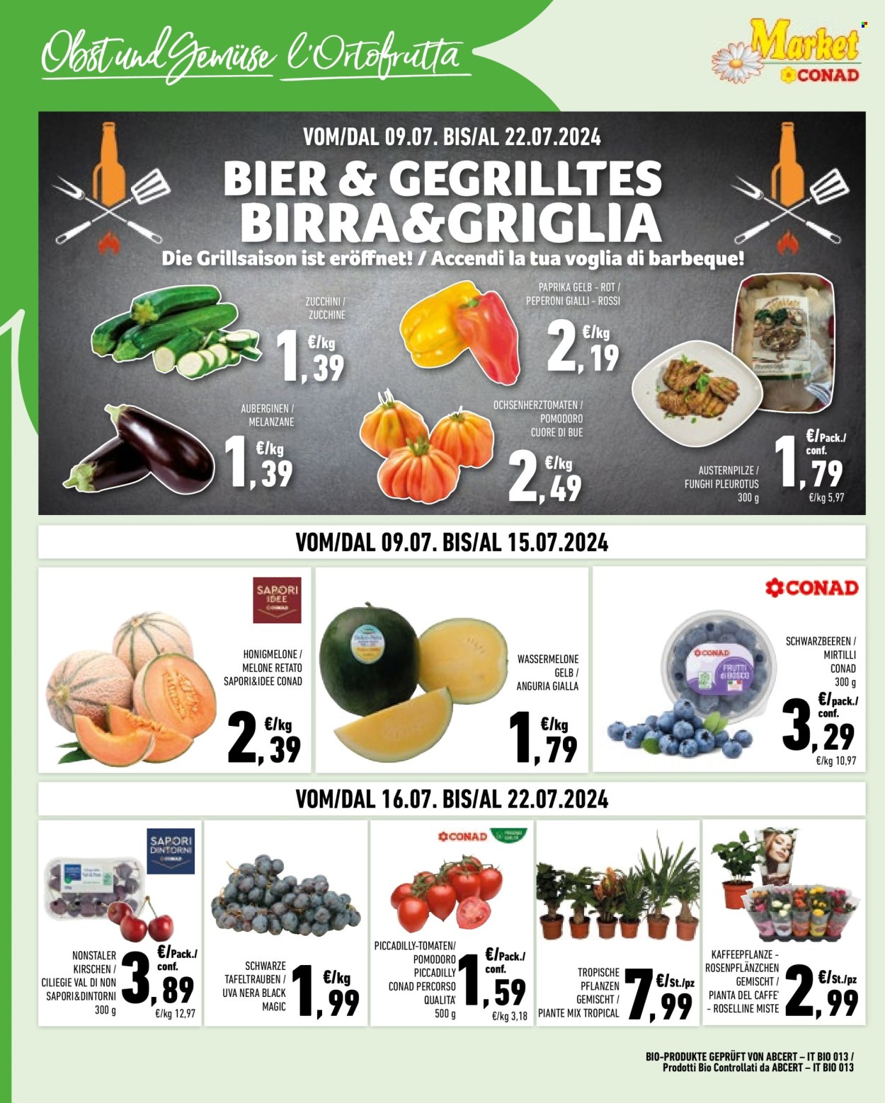 Volantino Market Conad - 9/7/2024 - 22/7/2024. Pagina 2
