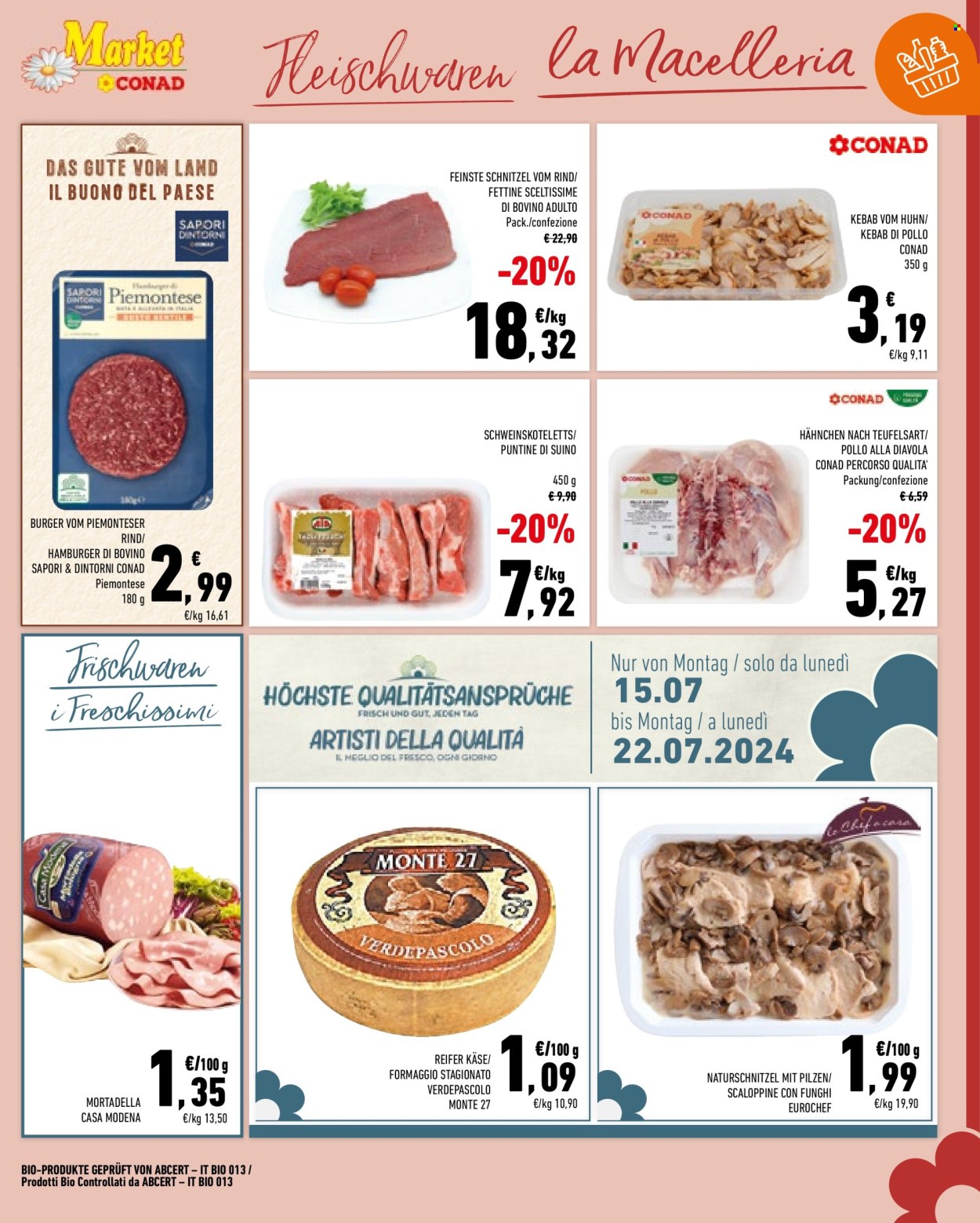 Volantino Market Conad - 9/7/2024 - 22/7/2024. Pagina 3