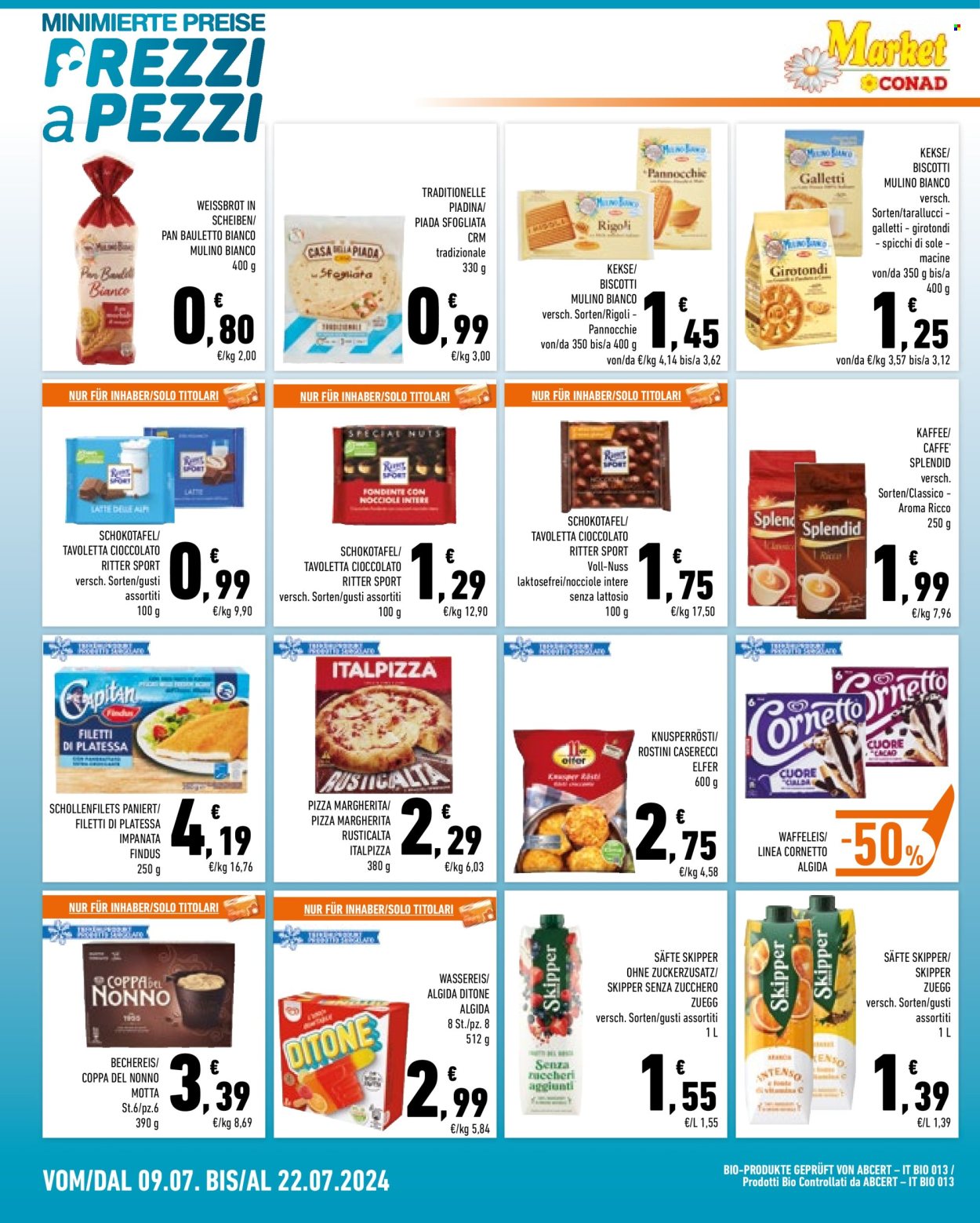 Volantino Market Conad - 9/7/2024 - 22/7/2024. Pagina 10