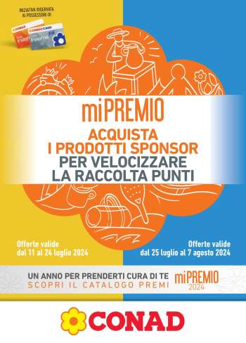 Volantino Conad - 11/7/2024 - 7/8/2024.